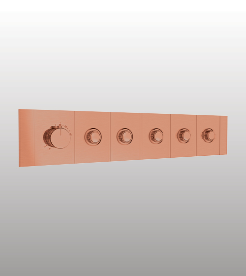 High-Flow Thermostatic Click-Select Multifunction Diverter With Five Outlets and Flow Control (20mm) – Aquant India